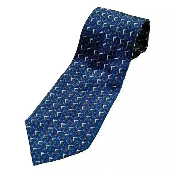 Bill Blass Men’s Neck Tie Silk Blue with boxes 100% silk - Picture 1 of 6
